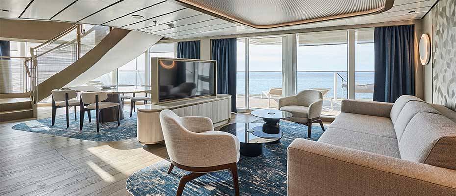 Mein Schiff stellt den Suiten-Bereich der Mein Schiff Relax vor