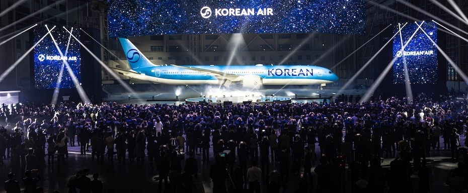 Korean Air enthüllt neuen Markenauftritt und Flugzeuglackierung