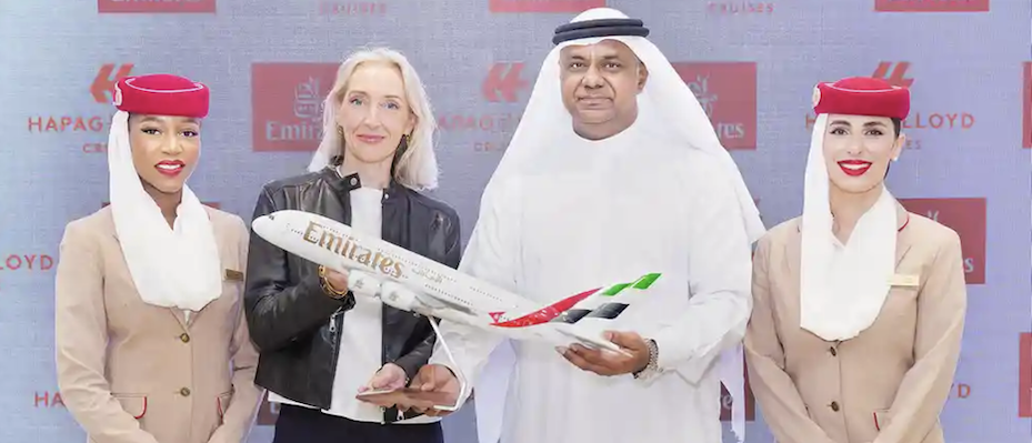 Emirates und Hapag-Lloyd Cruises bieten kombinierte Luxusreisen per Kreuzfahrt und Flug