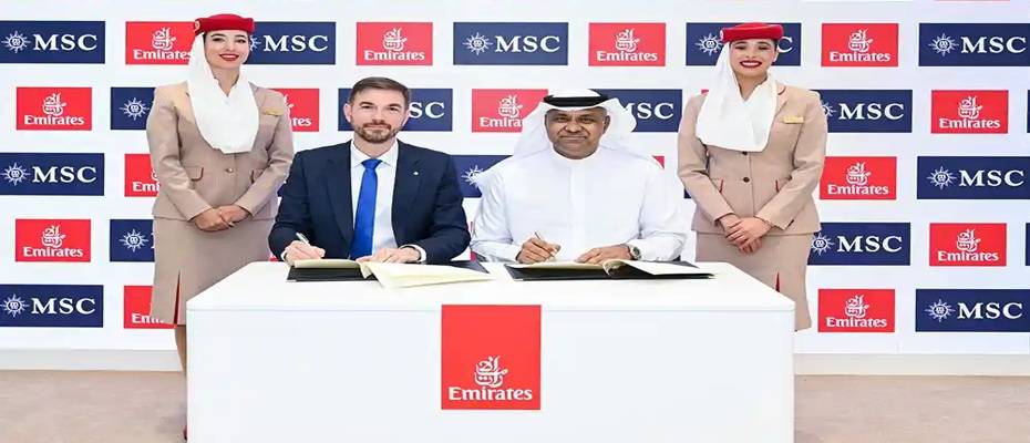 Emirates und MSC Cruises verlängern langfristige Partnerschaft