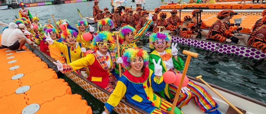 Drachenboot-Festival in Hongkong: Kraft trifft auf Tradition