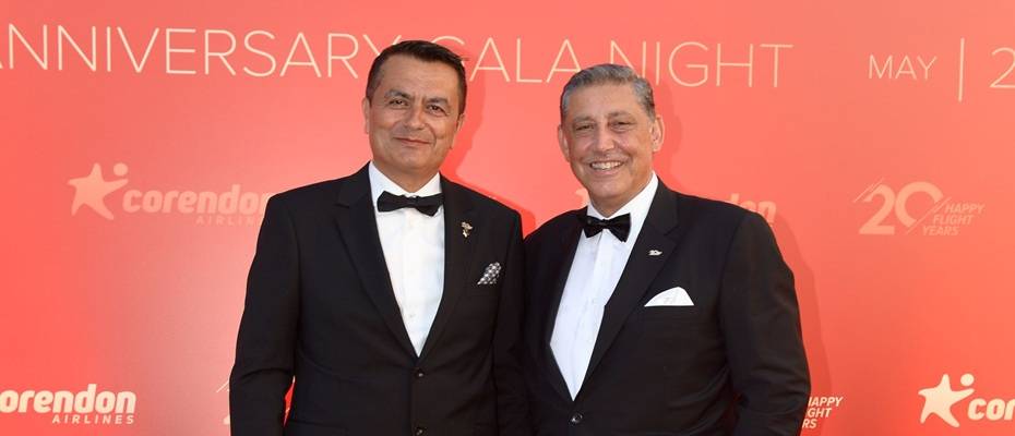 Corendon Airlines feiert 20-jähriges Bestehen mit glanzvoller Gala in Antalya