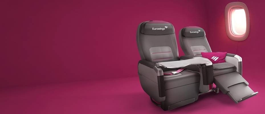 Neu bei Eurowings: Premium Business-Sitze für die Mittelstrecke 