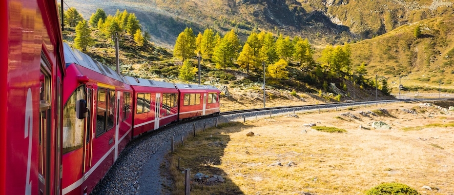 Booking.com präsentiert die atemberaubendsten Zugstrecken