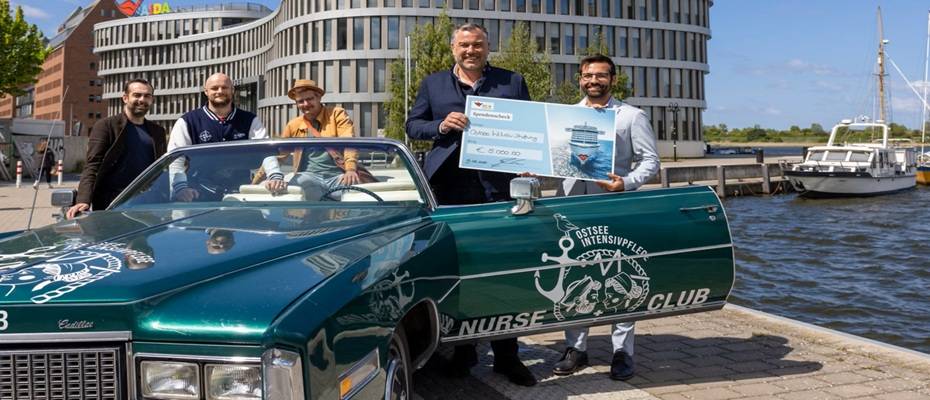 AIDA Cruises unterstützt Nurse Club Stiftung mit Spende für mehr Inklusion und Barrierefreiheit