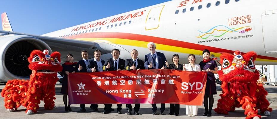 Hong Kong Airlines Launches Inaugural Flight to Sydney