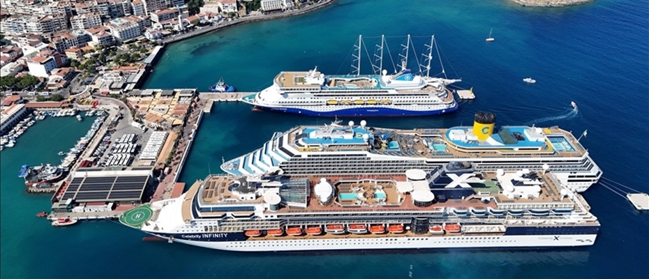 Turkish Ports Welcome 490 Cruise Ships in First Half of 2025 - Read the News