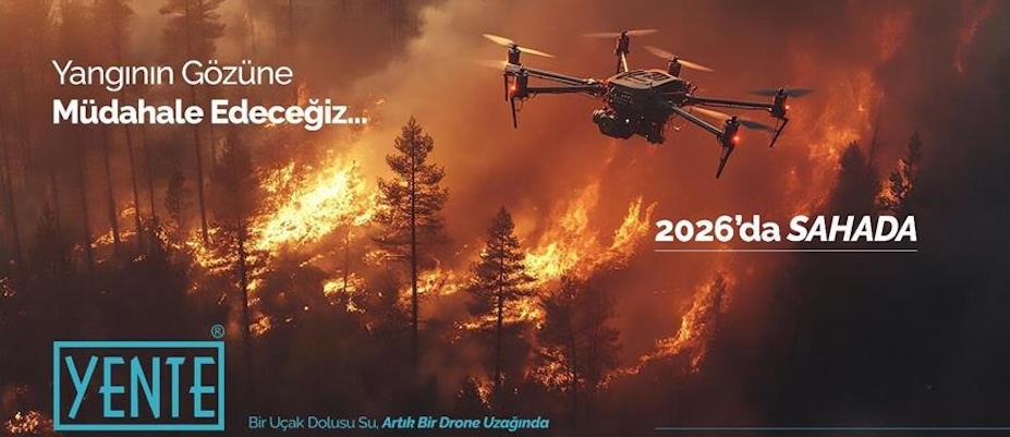 Yente AŞ'den yangına müdahale edebilen yeni nesil dronlar - Read the News?>