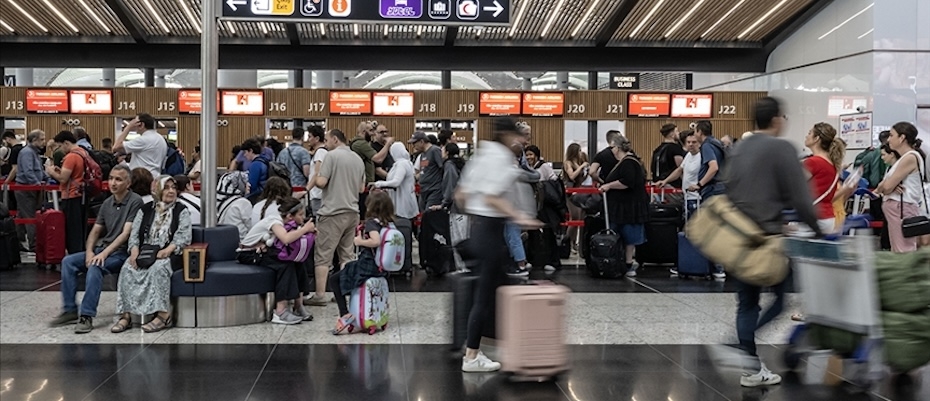 Yılın 7 ayında hava yoluyla 134,9 milyon yolcu seyahat etti - Haberi Oku