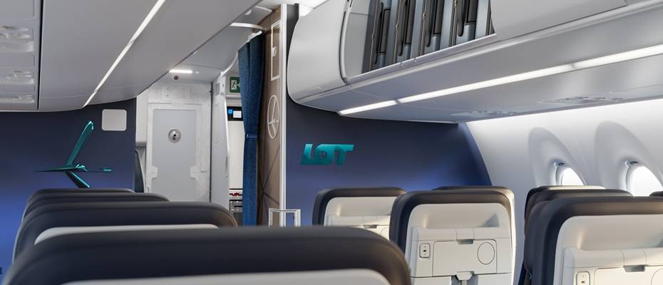 LOT Polish Airlines stellt neues Kabinendesign für Airbus A220 vor - Lesen Sie die Nachrichten