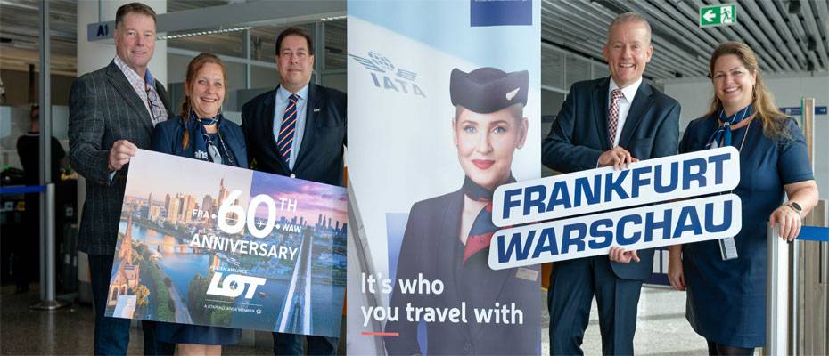 LOT Polish Airlines, Frankfurt–Varşova hattında 60. yılını kutluyor - Haberi Oku