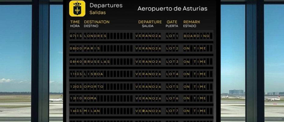 Asturias, uluslararası havayolu bağlantılarını artırmak için yılda üç milyon avro ayırıyor - Lesen Sie die Nachrichten?>