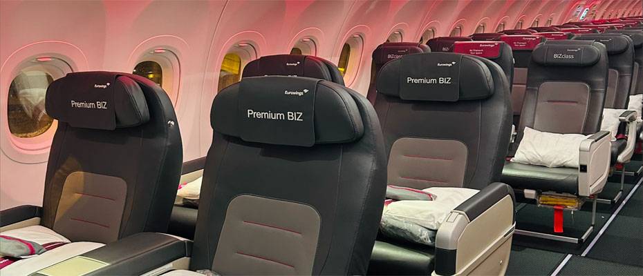 First in Germany: A320neo launches with true 2×2 premium seating - Read the News