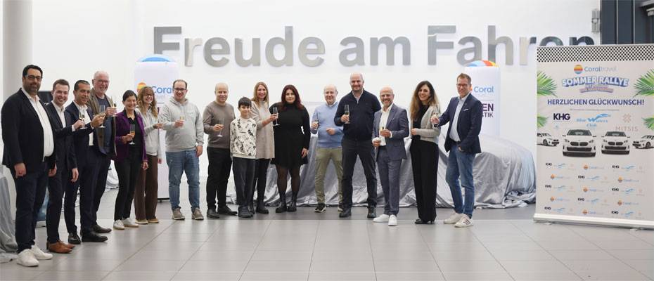 Coral Travel, Almanya’da dört BMW ile en başarılı seyahat acentelerini ödüllendirdi - Lesen Sie die Nachrichten?>