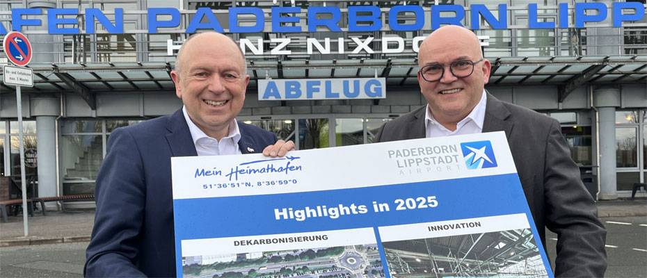 Flughafen Paderborn/Lippstadt stärkt Rolle als regionaler Zukunftsstandort - Lesen Sie die Nachrichten