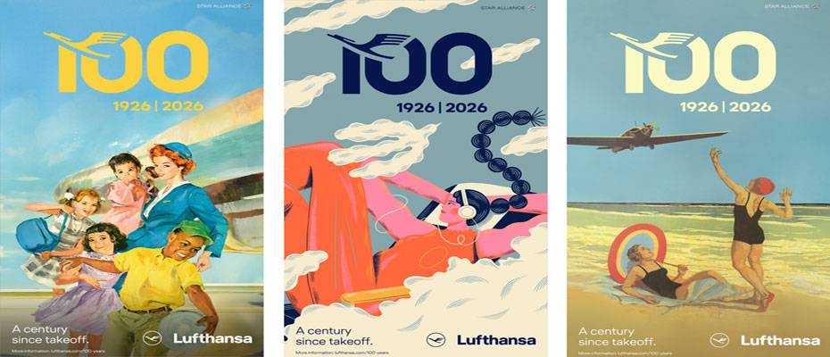Lufthansa, 100 yıllık marka tarihini yeni kampanyayla sahneye taşıyor - Lesen Sie die Nachrichten?>
