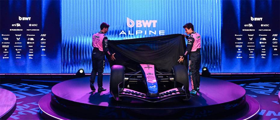 BWT Alpine präsentiert A526 an Bord der MSC World Europa - Haberi Oku?>