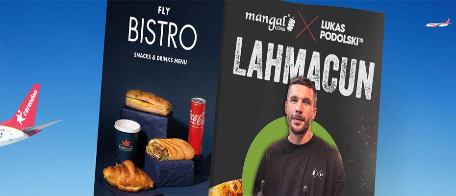 Corendon Airlines, seçili uçuşlarında Mangal Döner x Lukas Podolski 10 imzalı lahmacunu sunuyor - Lesen Sie die Nachrichten?>