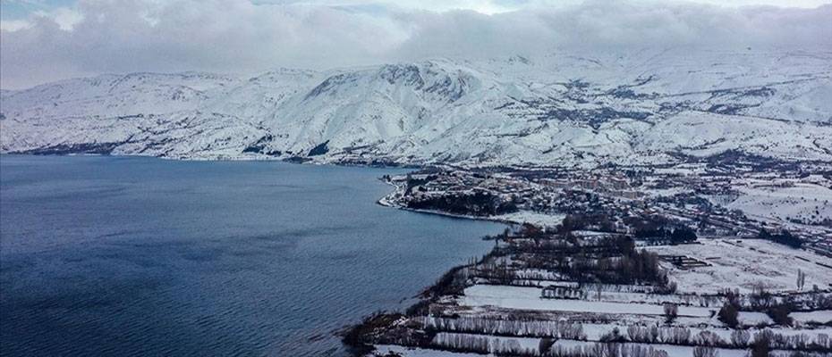 Kar manzarasıyla Hazar Gölü kışın da ilgi görüyor - Lesen Sie die Nachrichten?>