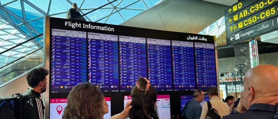 Reisende im Nahen Osten festgesetzt: Spanische Agenturen verstärken Betreuung - Lesen Sie die Nachrichten