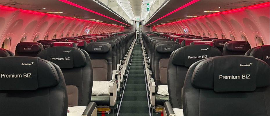 Eurowings führt Premium-Bestuhlung auf der Mittelstrecke ein - Lesen Sie die Nachrichten