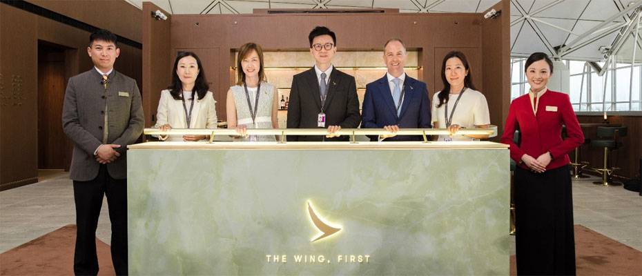 Cathay Pacific eröffnet neu gestaltete First-Class-Lounge ‘The Wing’ in Hongkong - Lesen Sie die Nachrichten