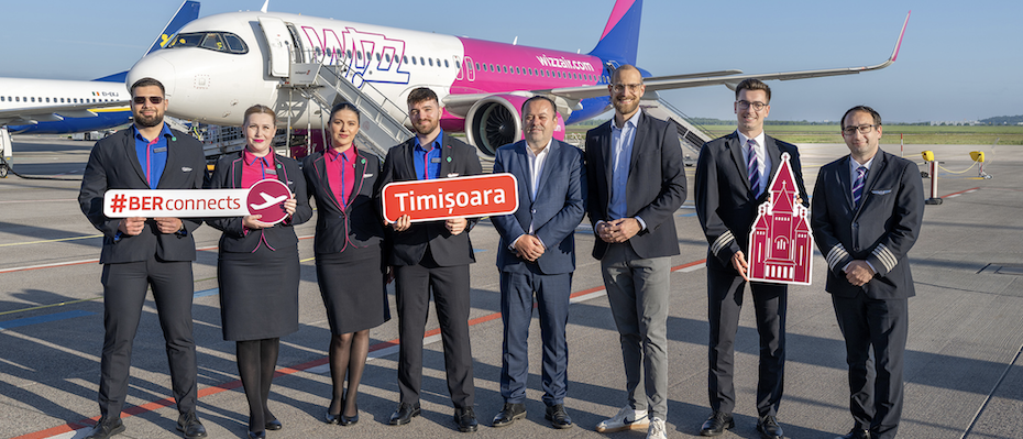 Wizz Air fliegt neu von Berlin nach Timișoara - Lesen Sie die Nachrichten