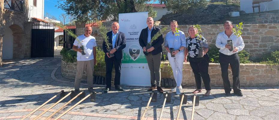 TUI startet Wiederaufforstungsprojekt auf Rhodos - Lesen Sie die Nachrichten