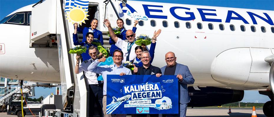 Aegean nimmt Flüge von Paderborn/Lippstadt nach Rhodos auf - Lesen Sie die Nachrichten