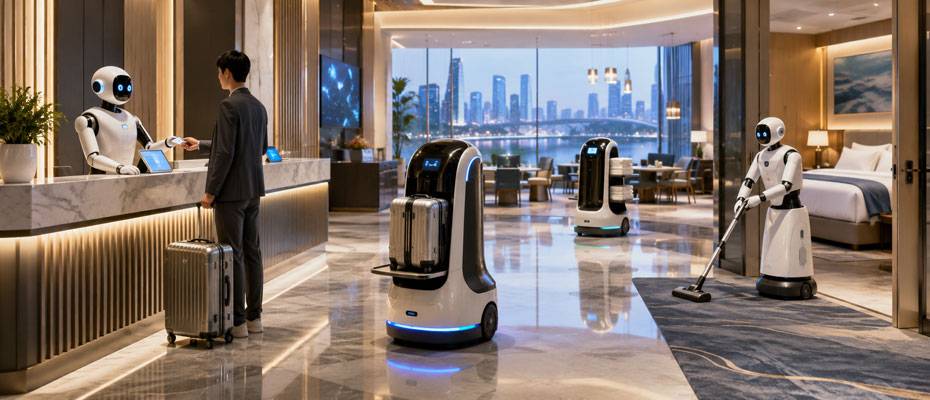China plant erstes vollständig von Robotern betriebenes Hotel - Lesen Sie die Nachrichten