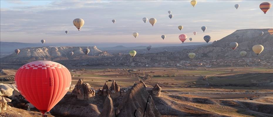 Kapadokya'da balon turizmi yeni rotalarla büyüyecek - Lesen Sie die Nachrichten?>