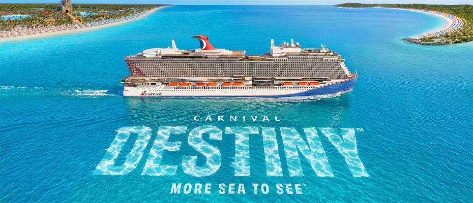 Carnival Unveils Carnival Destiny as First Next-Generation Ace Class Ship - Lesen Sie die Nachrichten?>