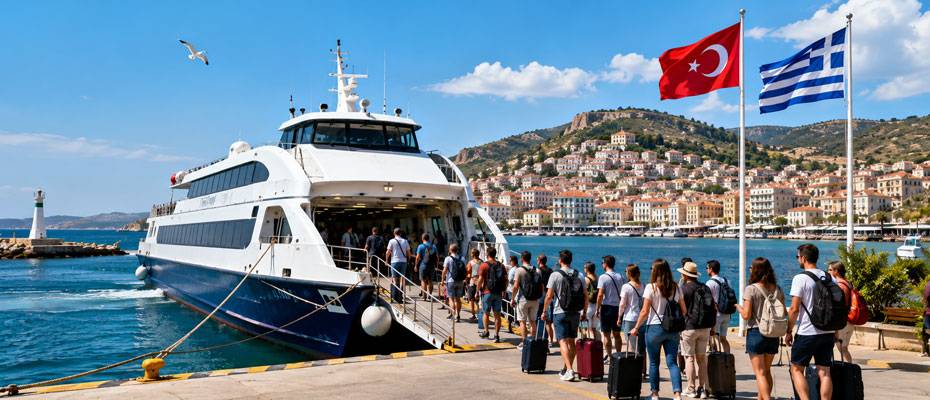 Aliağa-Midilli feribot hattı 3,5 ayda 25 bin yolcu taşıdı - Lesen Sie die Nachrichten?>