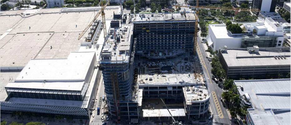 Grand Hyatt Miami Beach erreicht Rohbau-Meilenstein - Lesen Sie die Nachrichten