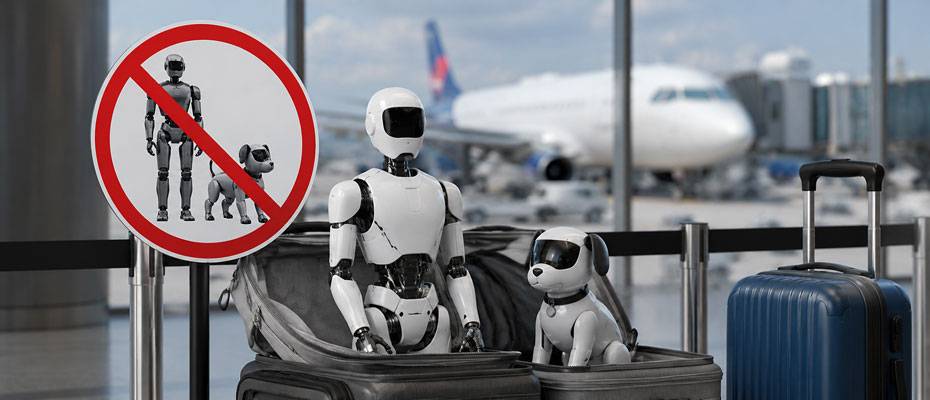 US airlines ban humanoid and pet-like robots from flights - Lesen Sie die Nachrichten?>