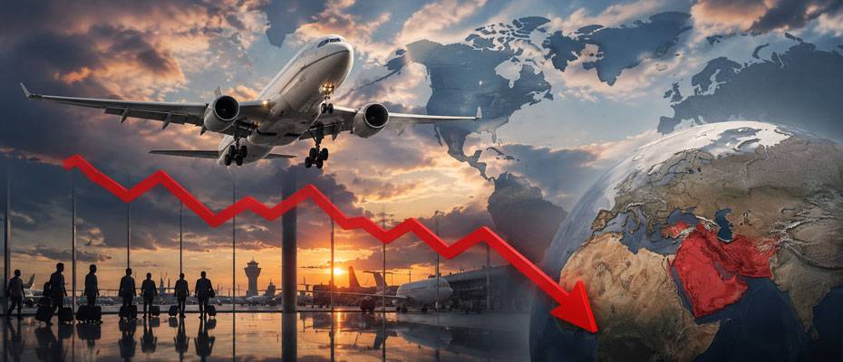 Global air travel demand declines as Middle East traffic slumps - Lesen Sie die Nachrichten?>