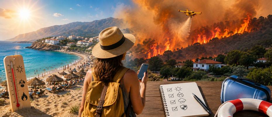 Hitze und Waldbrände verändern die Urlaubsplanung - Lesen Sie die Nachrichten
