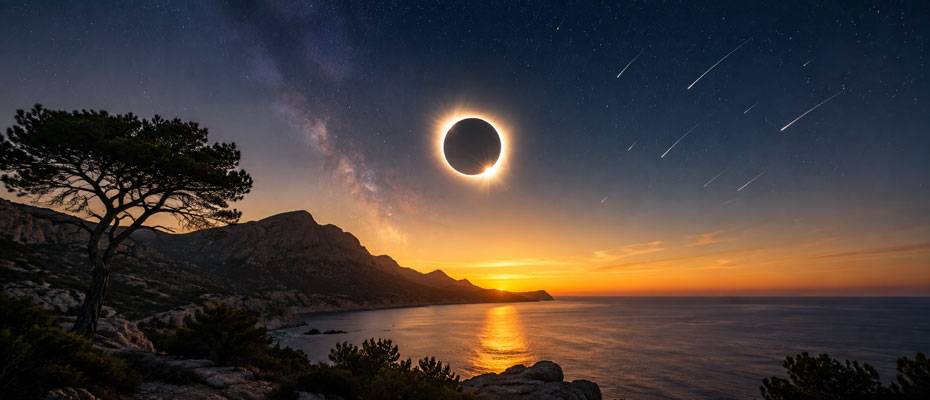 Mallorca’da güneş tutulması ve Perseid yağmuru aynı gece buluşacak - Lesen Sie die Nachrichten?>