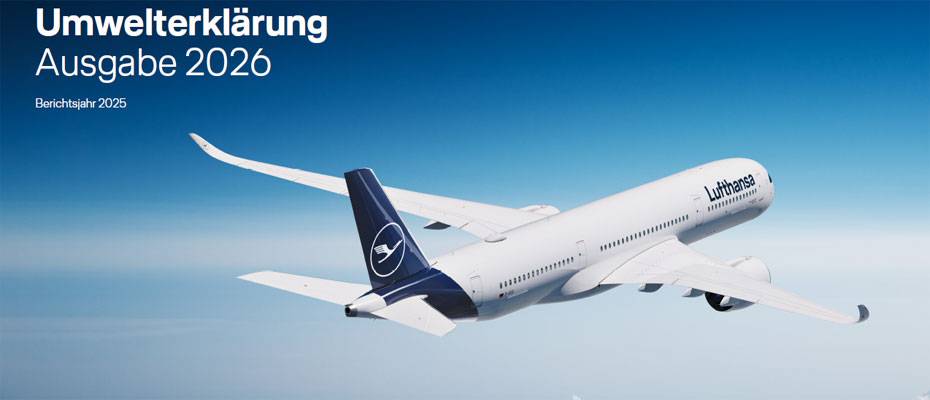 Lufthansa Airlines bestätigt Umweltmanagement nach EMAS-Standard - Lesen Sie die Nachrichten