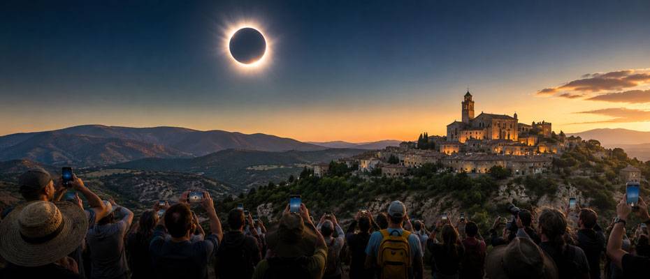 Hotel prices surge across Spain ahead of total solar eclipse - Lesen Sie die Nachrichten?>