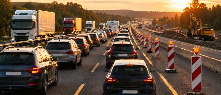 ADAC erwartet volle Autobahnen zum Ferienwechsel - Haberi Oku?>