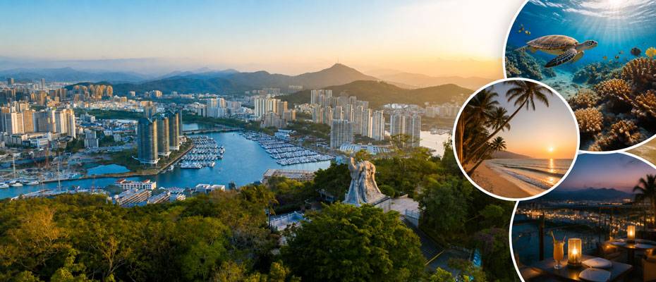 China: Sanya combines tropical coast, marine life and mountain panoramas - Lesen Sie die Nachrichten?>