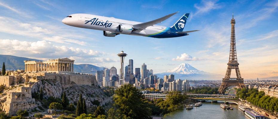 Alaska Airlines adds nonstop Seattle flights to Athens and Paris - Lesen Sie die Nachrichten?>