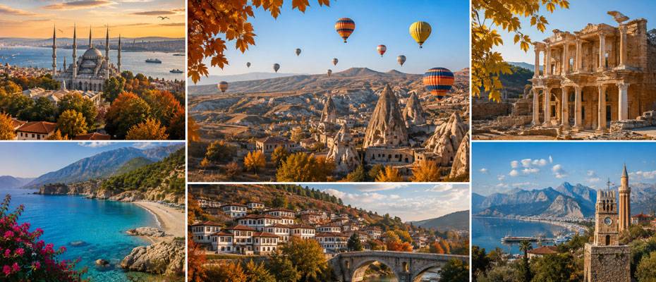 Türkei im Herbst: Sechs Reiseziele für die goldene Jahreszeit - Lesen Sie die Nachrichten