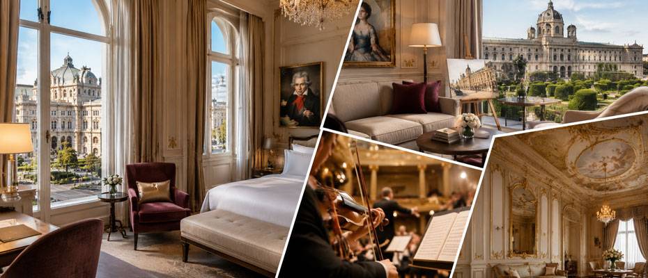 Wien: Drei Suiten im Ritz-Carlton öffnen Türen zu Musik, Kunst und Geschichte - Lesen Sie die Nachrichten