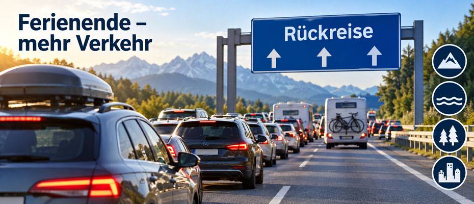 Rückreisewelle sorgt am Wochenende für volle Autobahnen - Lesen Sie die Nachrichten