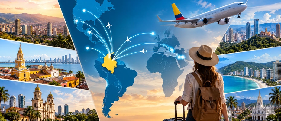 Colombia adds 20 new international air routes in 2026 - Lesen Sie die Nachrichten?>