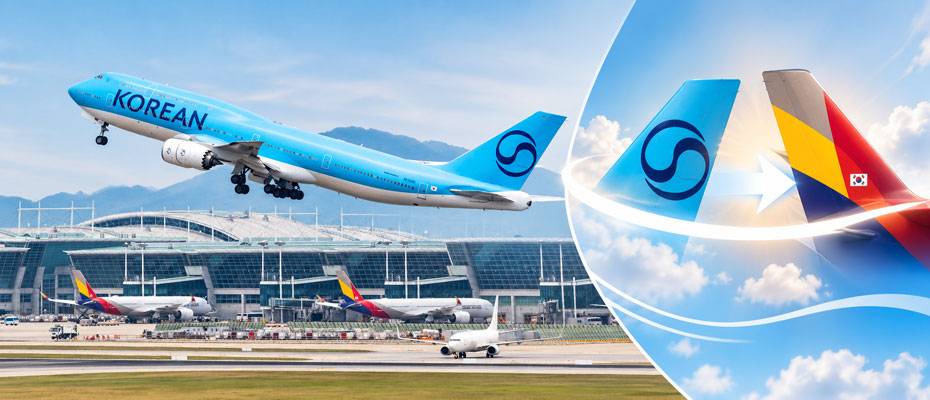 Südkorea: Korean Air stellt Asiana-Buchungen auf eigene Flugnummern um - Lesen Sie die Nachrichten