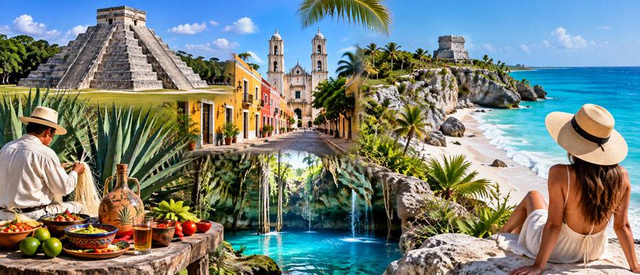 México: trendtours combina un circuito por Yucatán con vacaciones en el Caribe - Leer las noticias