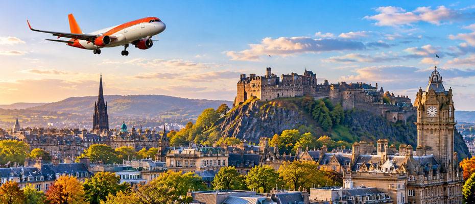 easyJet fliegt neu von Hamburg nach Edinburgh - Lesen Sie die Nachrichten